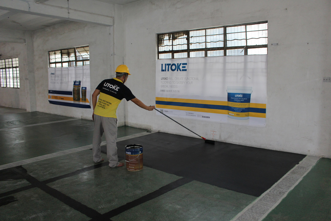力特克環氧樹脂防靜電中涂地坪漆